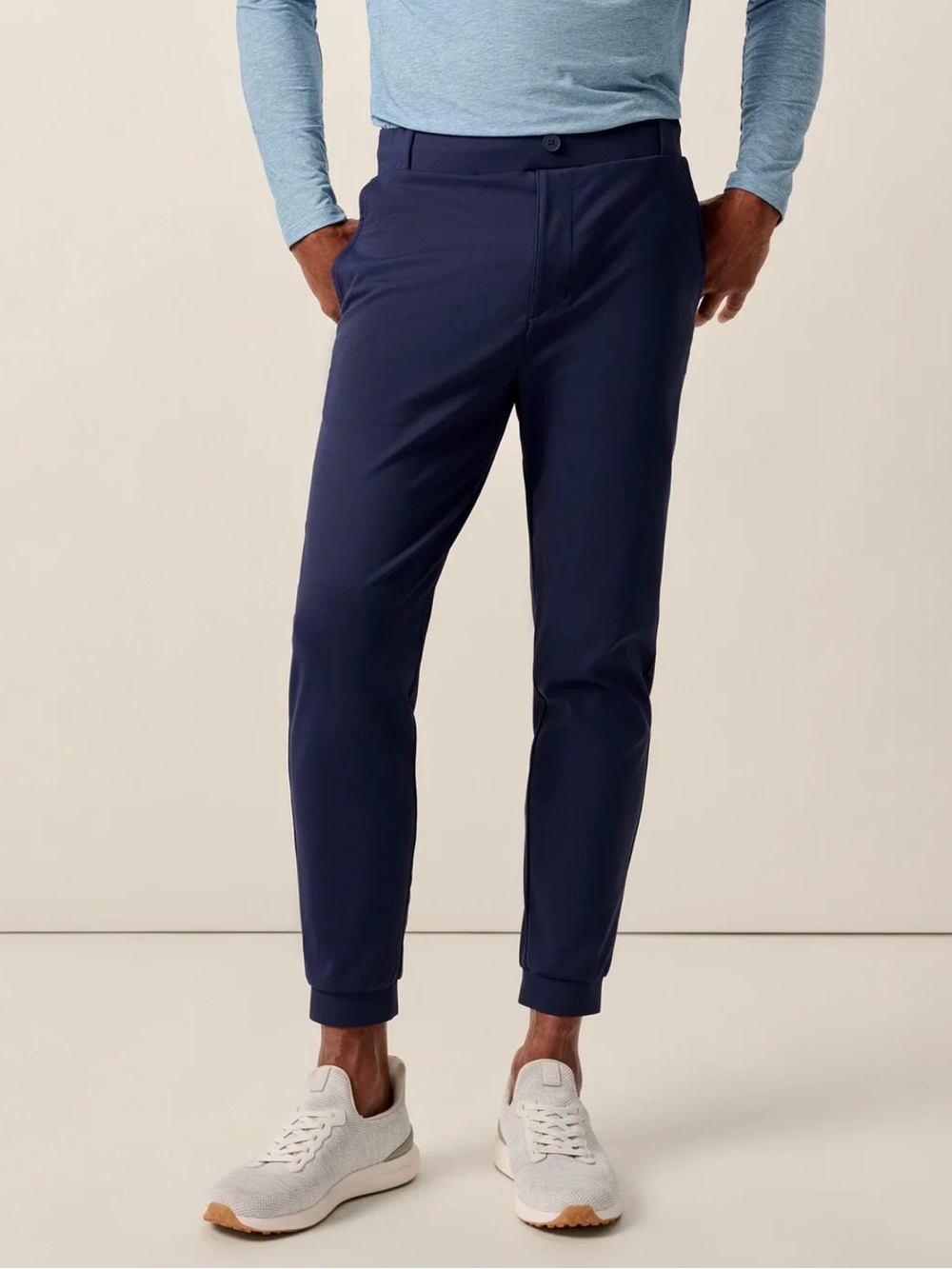 NWT Johnnie-O Solom Performance Tech Jogger: Navy (XL)